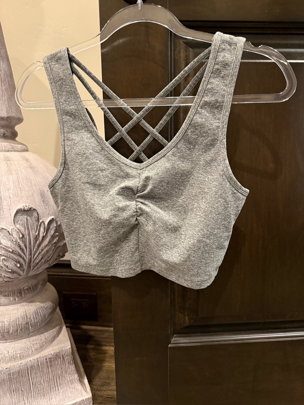 Zella Heather Gray Performance Tee
